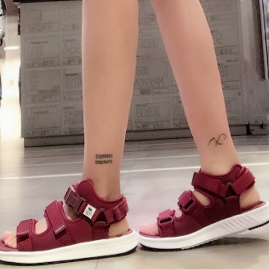 New balance outlet sandals red