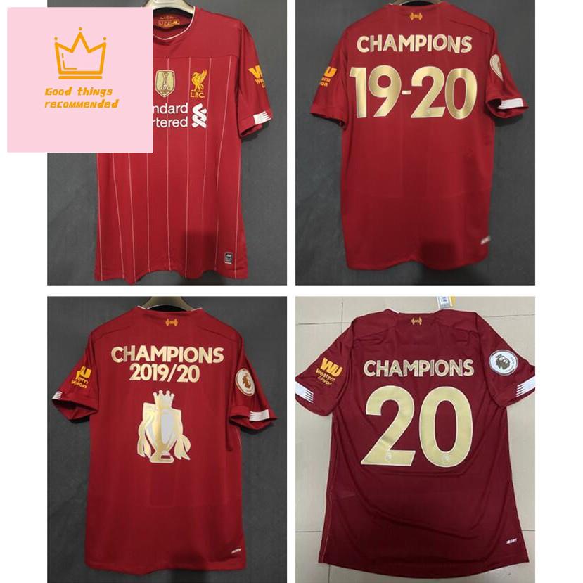 Liverpool champions hot sale 20 shirt