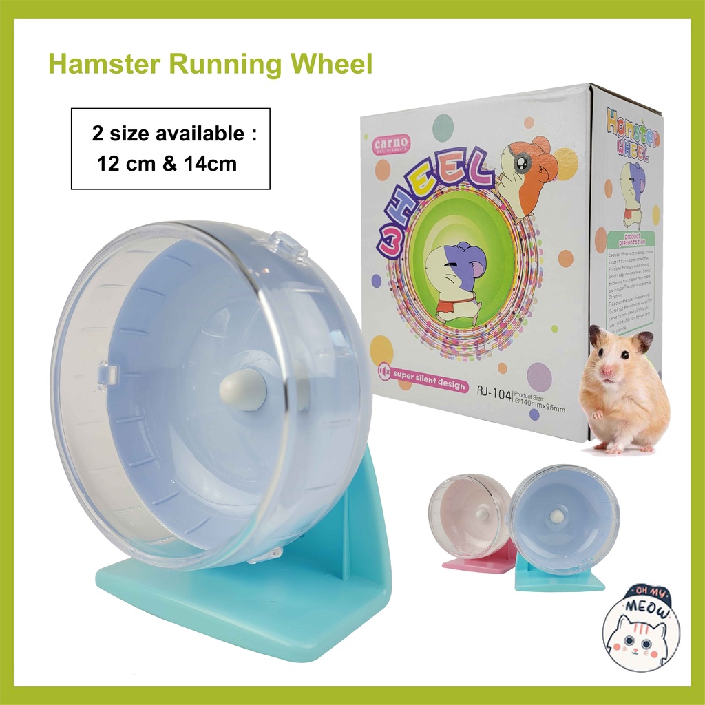 Carno Silent Running Wheel with Stand / Roda Hamster / Roda Sangkar ...