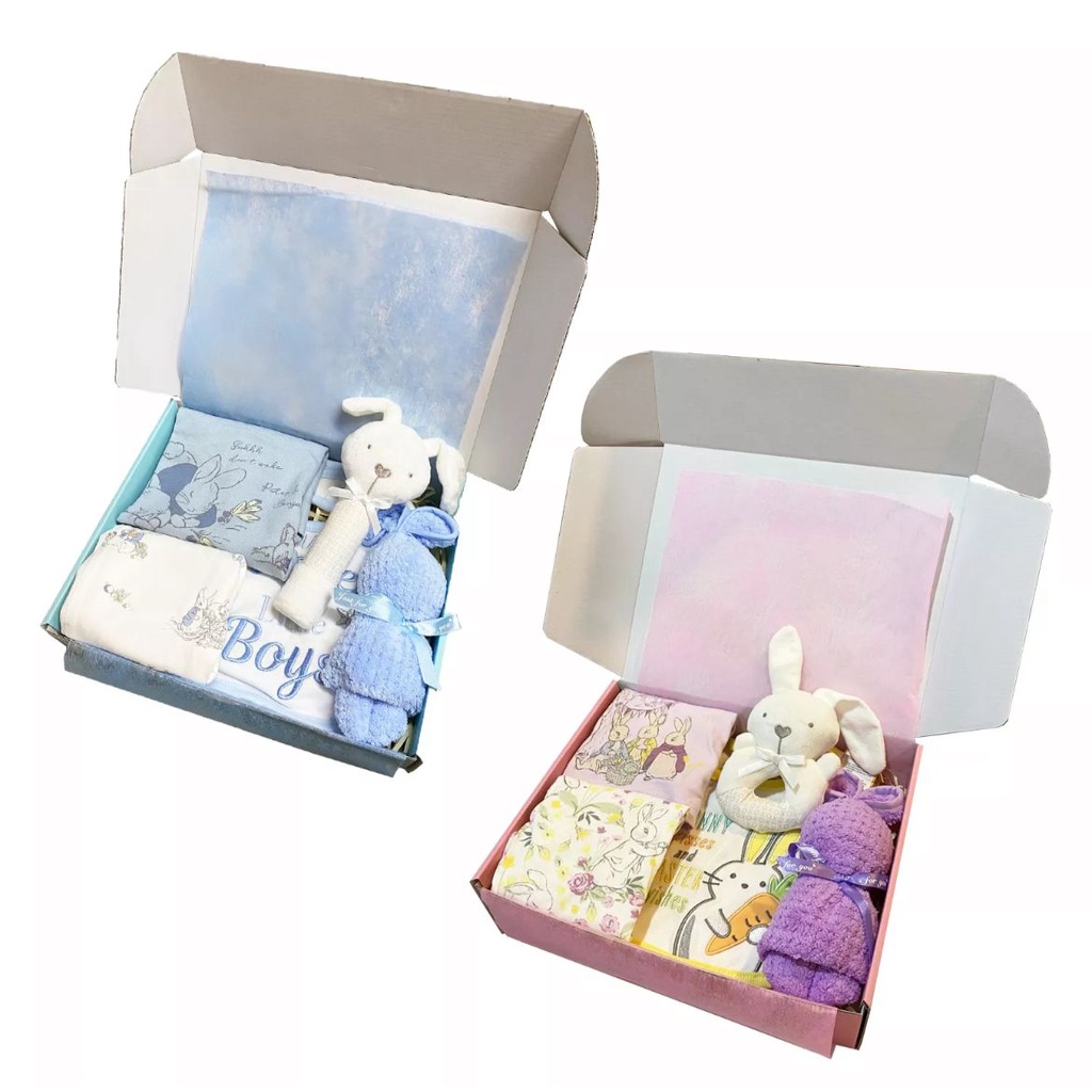 Baby Newborn Gift Set Gift Box Set Hadiah Bayi Lelaki Perempuan