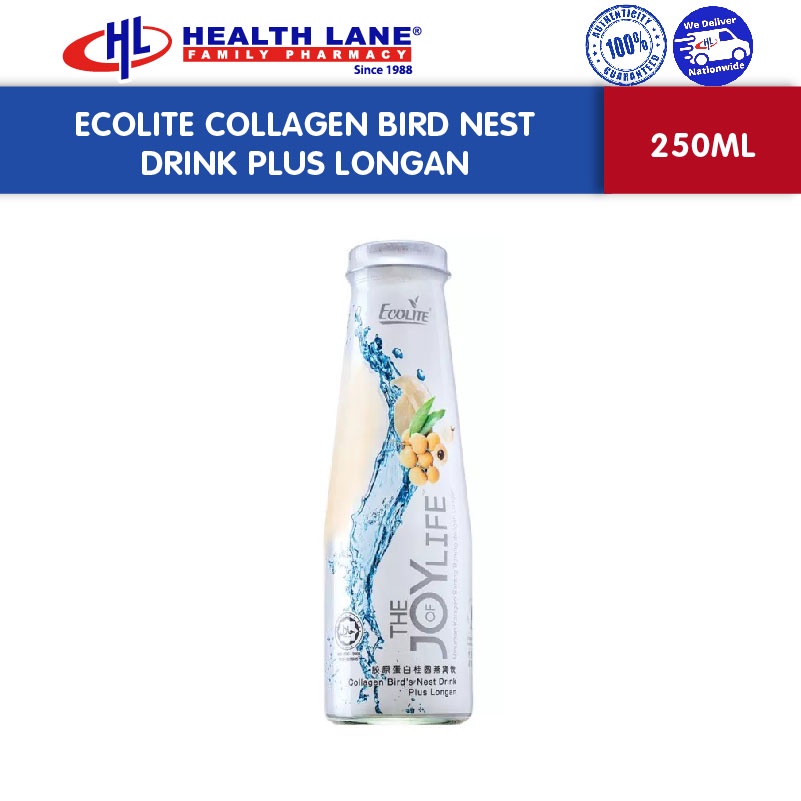ECOLITE COLLAGEN BIRD NEST DRINK PLUS LONGAN 250ML Shopee Malaysia