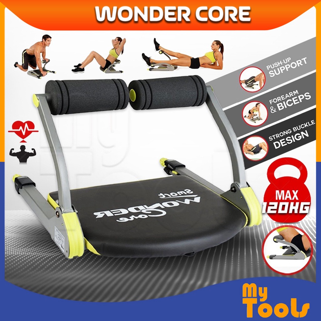 Six 6 Pack Wonder Core Exercise Smart Machine Ab Toning Workout