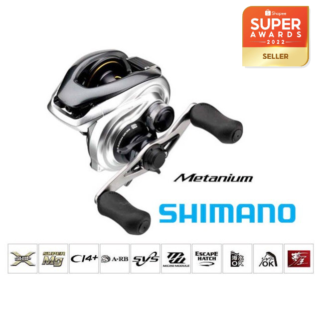 13 SHIMANO Fishing reel METANIUM HG XG LEFT HANDLE BAITCASTING 