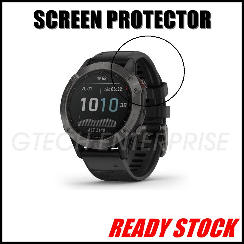 For Garmin Fenix 6 6s 6x Pro Solar Sapphire Smart watch TPU Anti