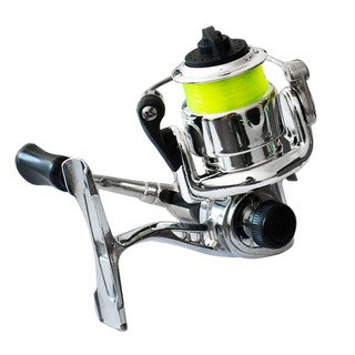Mini 100 Pocket Spinning Fishing Reel Fishing Tackle Small Spinning Reel  4.3:1 Metal Wheel Small Re
