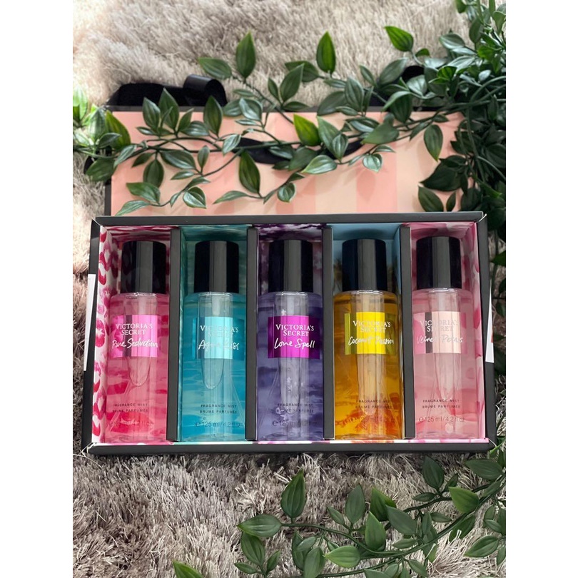 Victoria's Secret Miniature Body Mist set 5 in 1 | Shopee Malaysia