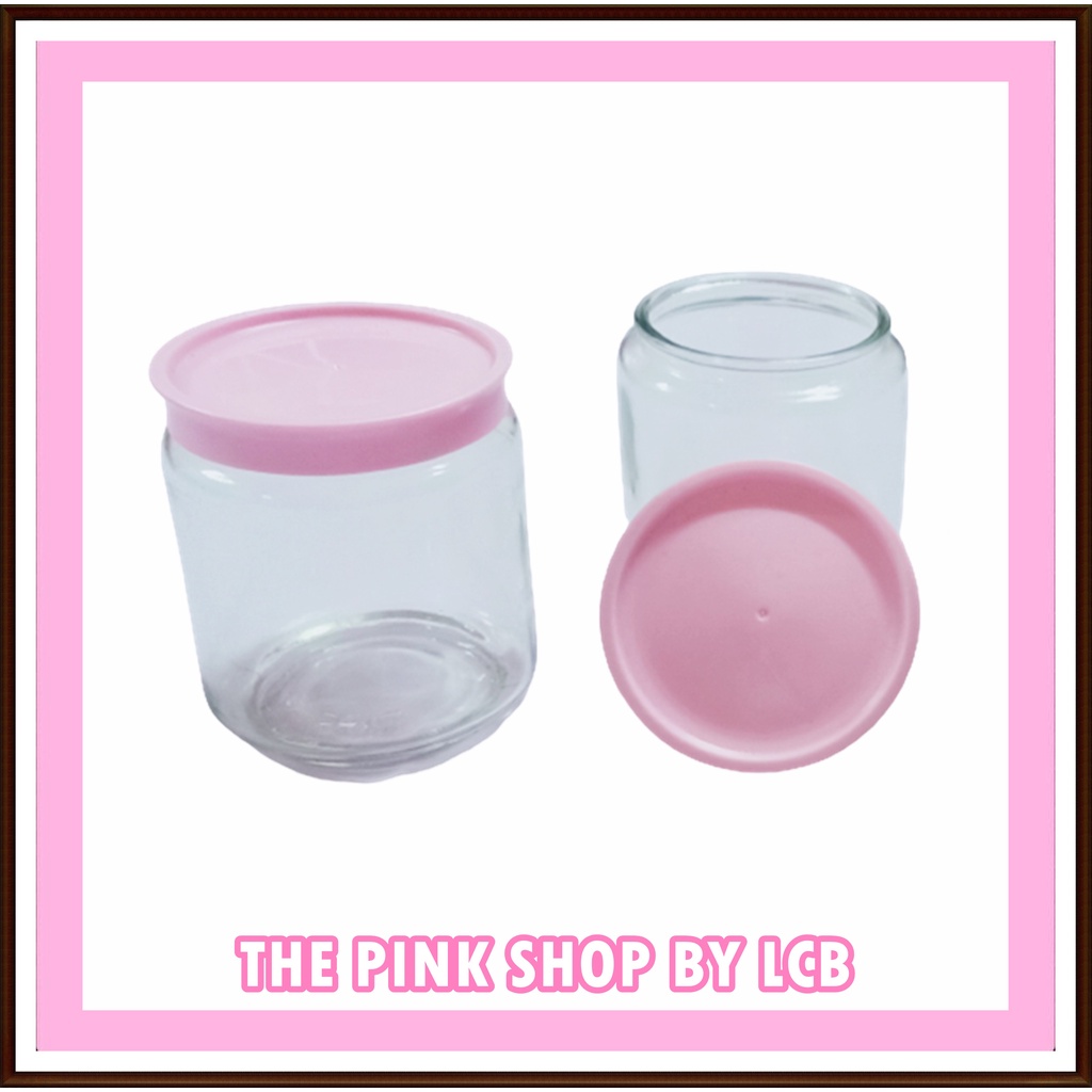🇲🇾 PINK Glass Jar 450ml | Shopee Malaysia