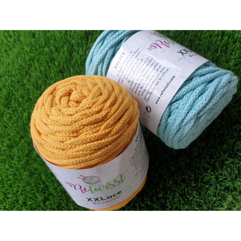 MACRAME STRING 5MM - Retwisst Recycled Craft Yarns Crochet and Knitting