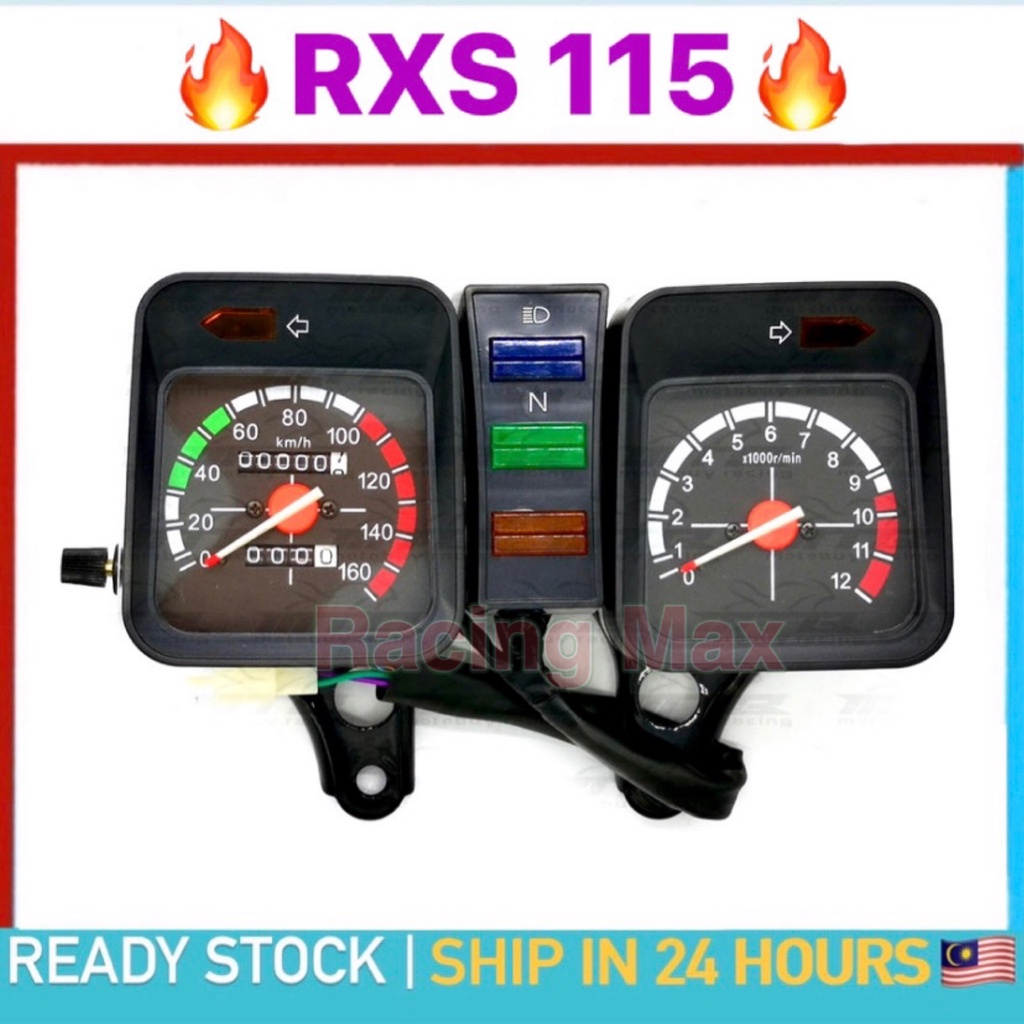 Yamaha RXS 115 RXS115 RXS-115 Speedometer Assy Local Speedo Meter Assy ...