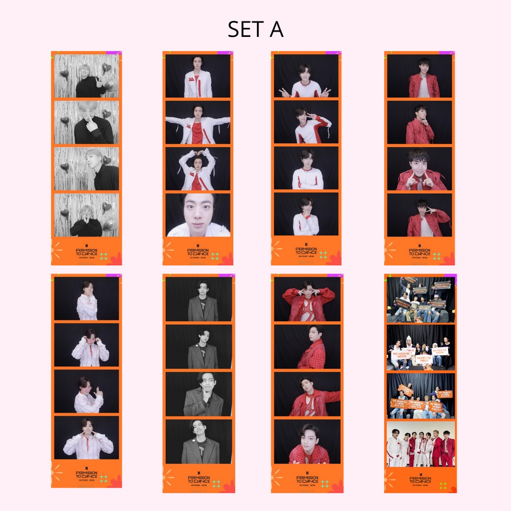 PTD SEOUL PHOTOSTRIP SET (8PCS) | Shopee Malaysia