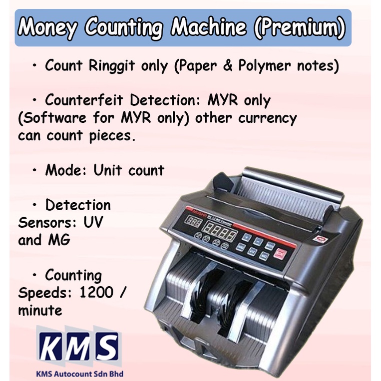DC12 Money Counter Counting Machine (18 currencies fake note detection