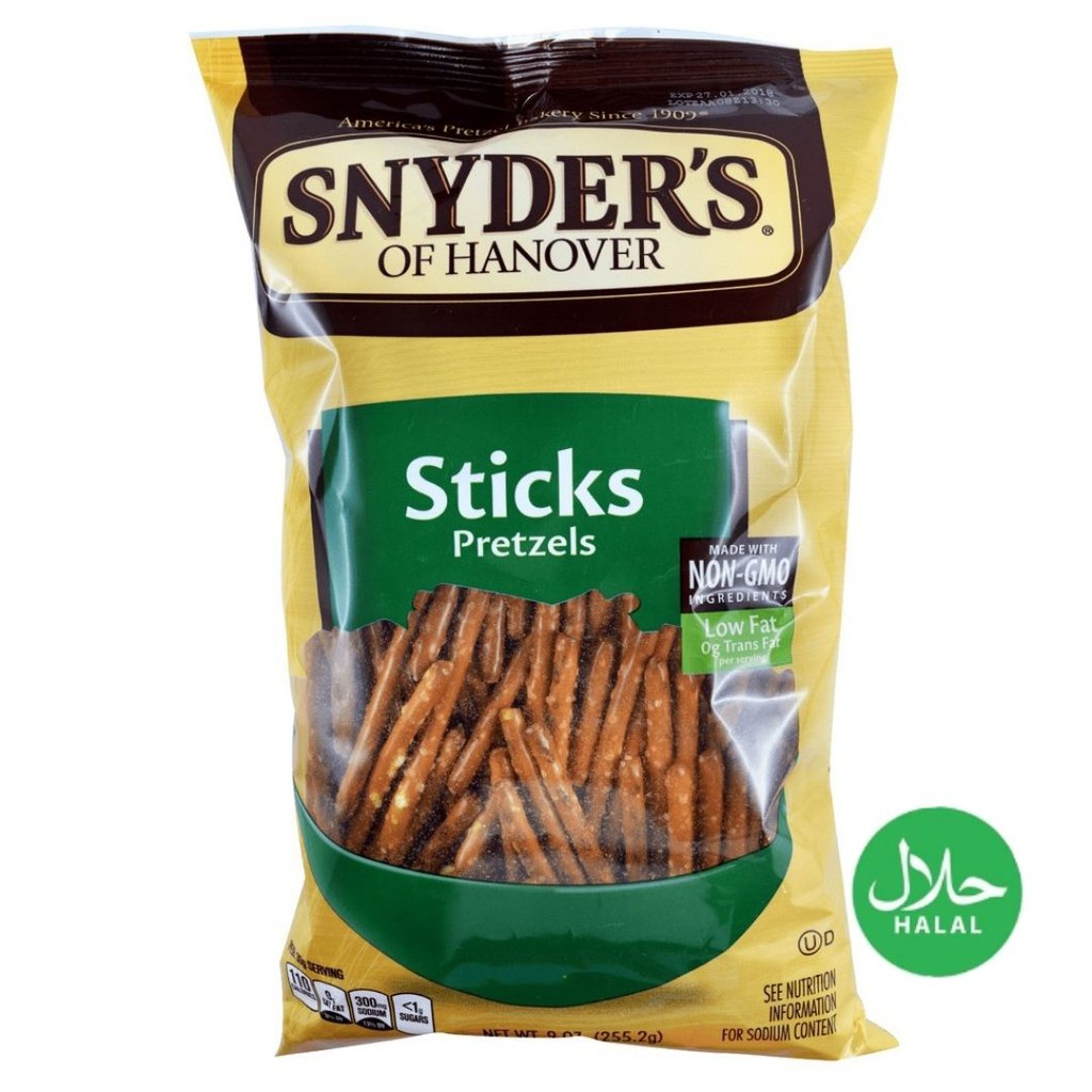 Snyder's Pretzel Sticks 255g (HALAL) Shopee Malaysia