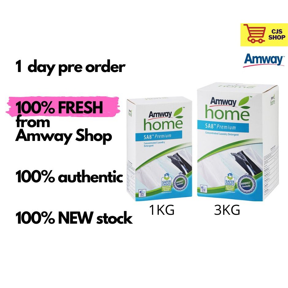 AMWAY SA8 Premium Concentrated Laundry Detergent | Shopee Malaysia