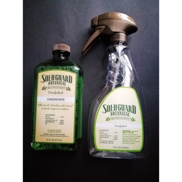 Melaleuca SolUGuard Botanical 2x Disinfectant/植物清香双倍浓缩消毒剂( 473 ml