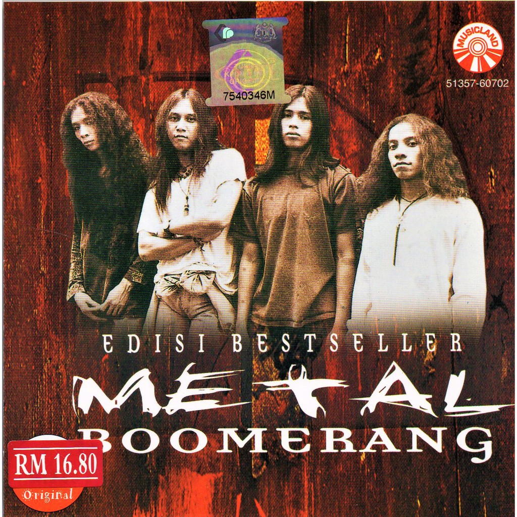 BOOMERANG - Edisi Best Seller METAL ( CD ) | Shopee Malaysia