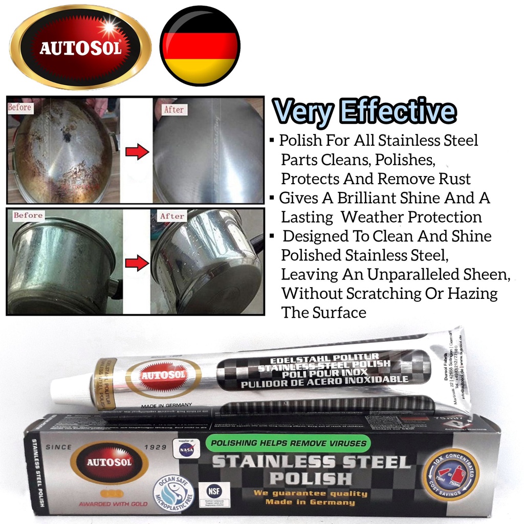 Metal Polish Comparison T Cut Vs Autosol (with Brasso Test, 47 OFF