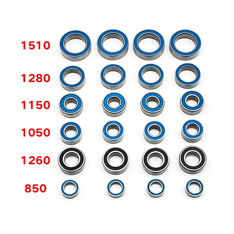 thumbnail image 2 of Tamiya CC01 Full Set Bearing Kit - 18pcs By GPM 2 of 11