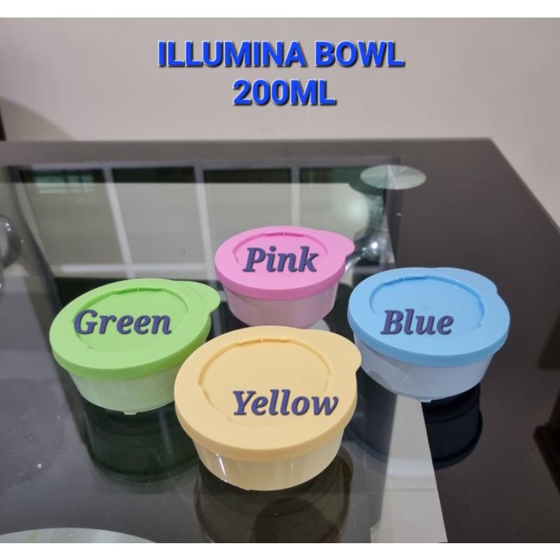 Tupperware Illumina Bowl / Stackable Bowl 200ml (1pc) Shopee Malaysia