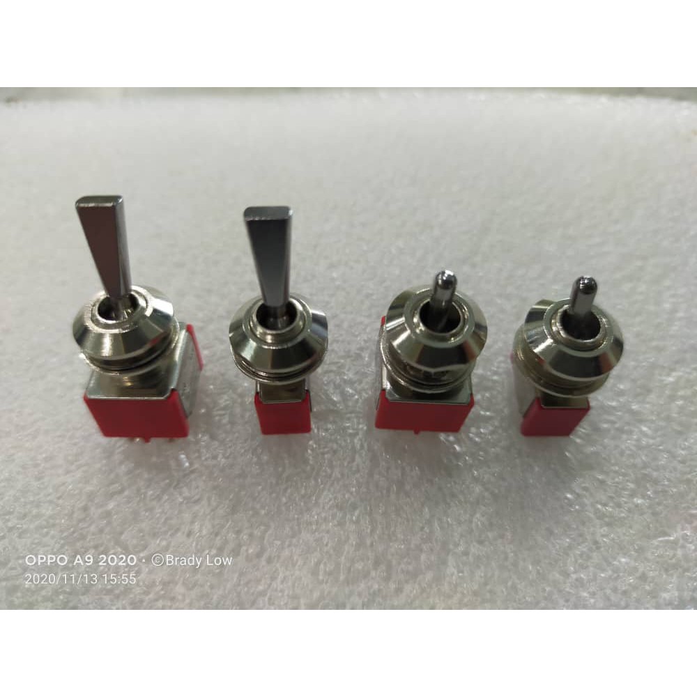 6.35mm & 12mm Guitar Mini Toggle Switches Shopee Malaysia