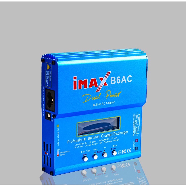 Chargeur IMAX B6AC 80W Pour Batteries RC LiPo NiMH - Neuf Minielect
