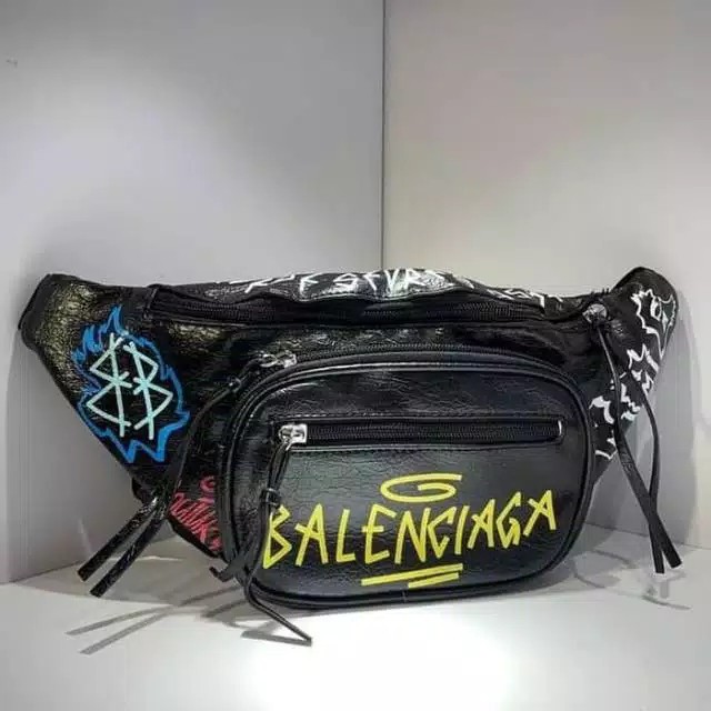 Balenciaga waist bag men best sale