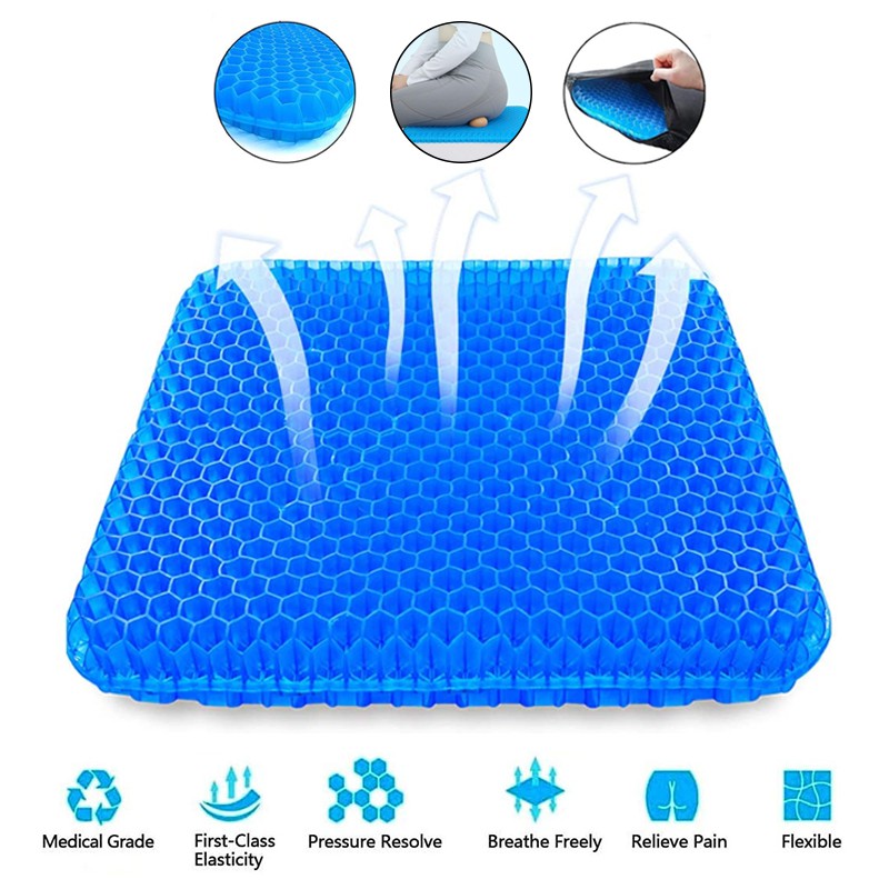 Cool Gel Seat Cushion 4th Gen Egg Seat Double Thick Breathable Seat   E4421a2855cbc8ae2f748a99b96f6500