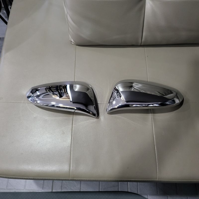 Chrome Mirror Covers For Chevrolet Malibu 2016-2024 – Left & Right With Tape & Glue