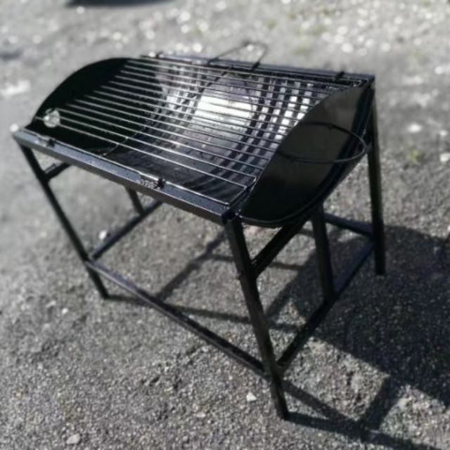 Custom design Bbq grill tong drum tempat bakar ikan daging