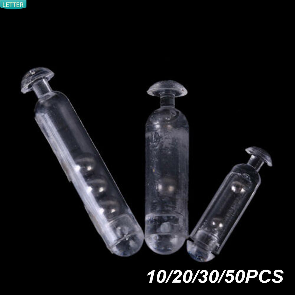LETTER 10/20/30/40/50pcs Hot Fishing Rattles Insert Tube Attract Fish
