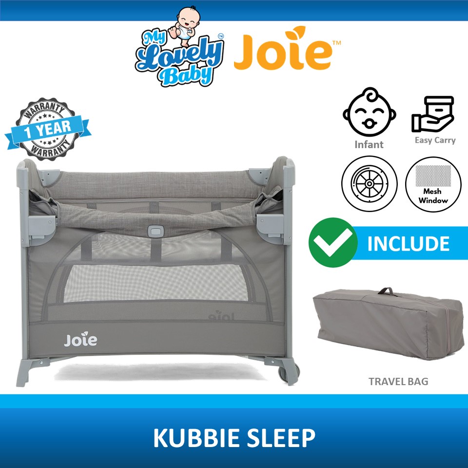 Joie Kubbie Sleep Baby Playpen / Travel Cot Shopee Malaysia