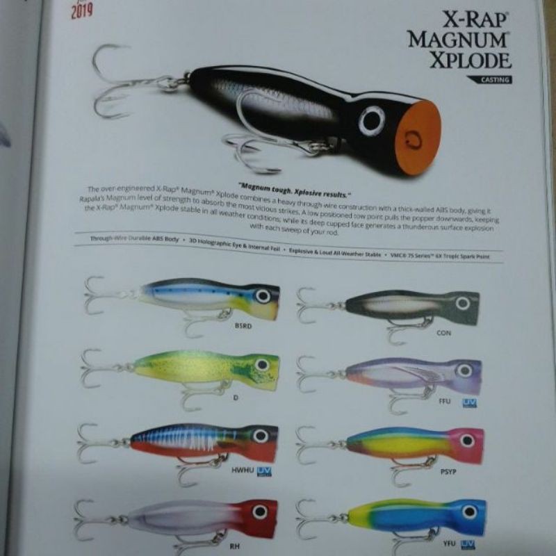 Rapala X-Rap Magnum Xplode Top Water Popper, Size: 13cm