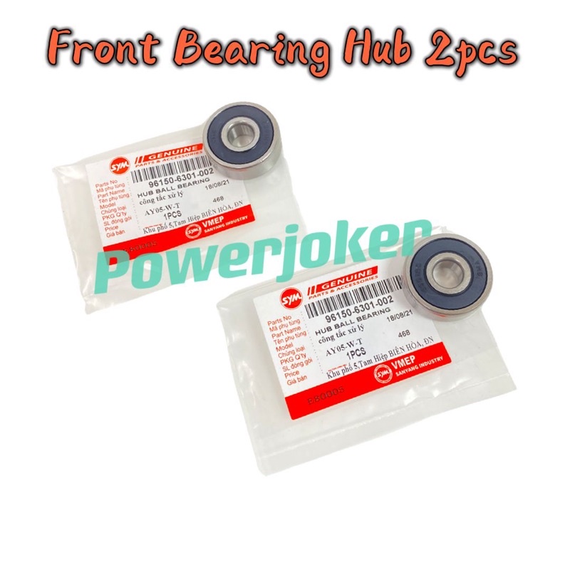 SYM VF3i 185 SYM185 Front & Rear Depan/Belakang Rumah Bearing Hub