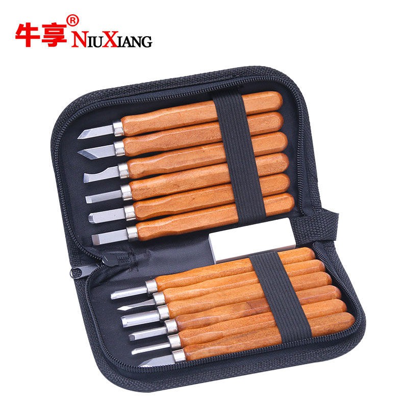 Woodworking Carving Tools Manual Wood Carving Rubber Stamp Nuclear