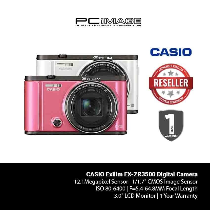 CASIO Exilim EX ZR3500 Digital Camera compact camera for travel