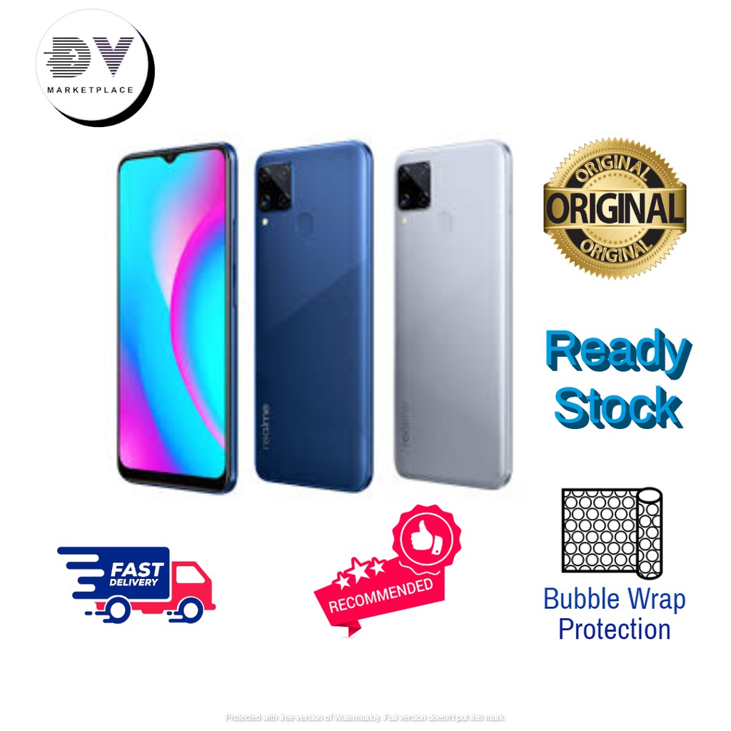 Realme C15 Smartphone | 4GB+64GB | 6000 mAh | 18W Quick Charge |13MP AI ...
