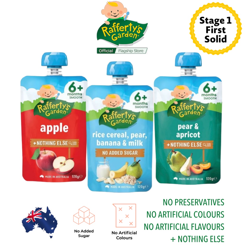 Rafferty's Garden Baby First Solid Stage 1 Gift Set [ 6 months ] Exp ...