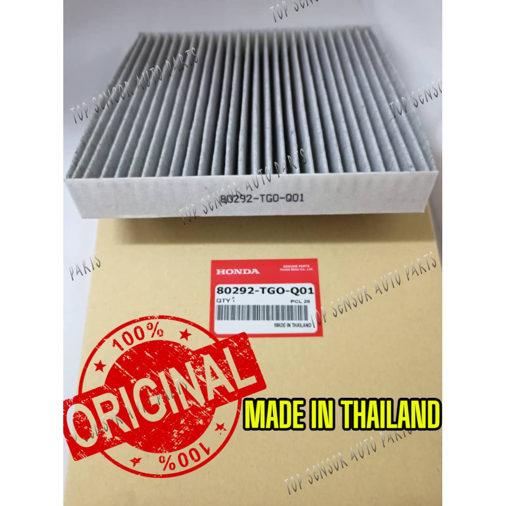 ORI AIR COND FILTER HONDA CITY TMO, T9A, HRV, BRV (80292TGOQ01) MADE