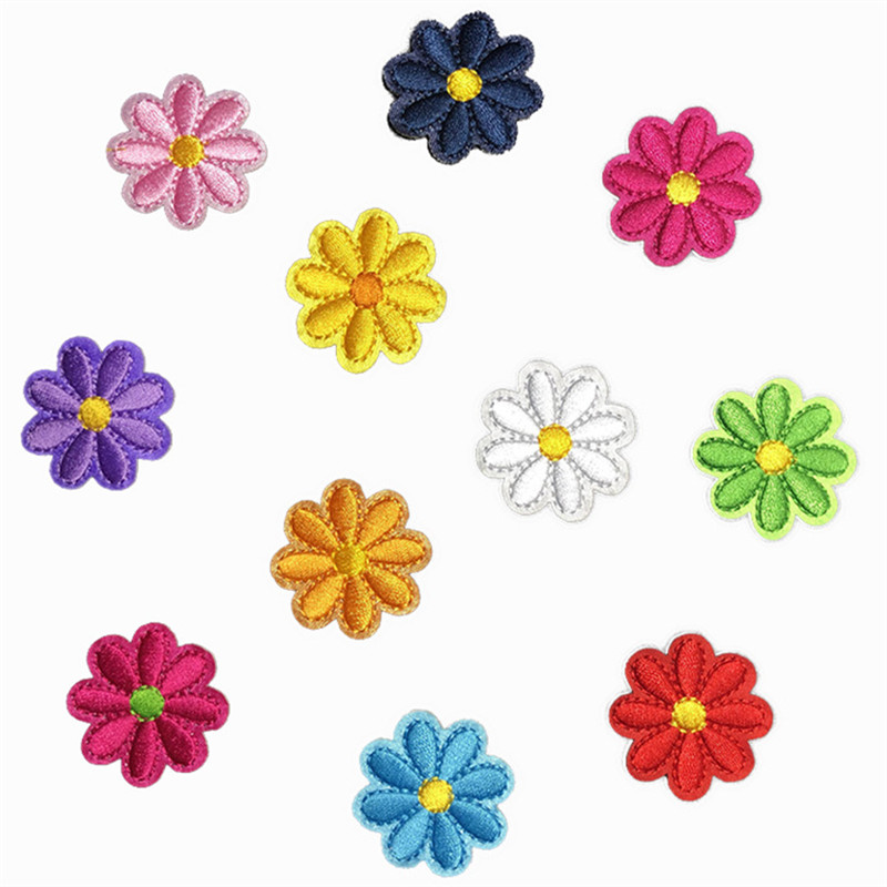 Embroidery GD G-DRAGON Daisy Flower Sunflower Sew Iron On Patch Badges ...