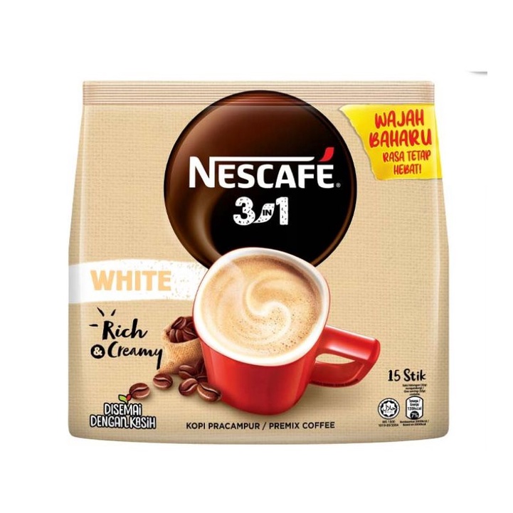 Nescafe Blend & Brew White Coffee (15sticks X 32g) | Shopee Malaysia