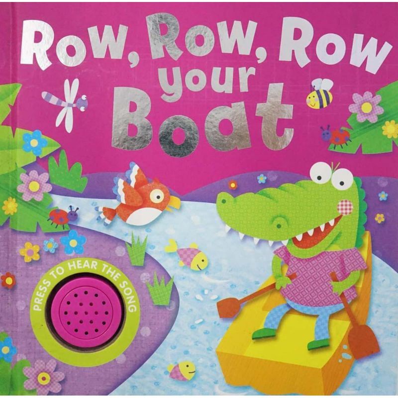 Row row row your boat : Sound book and board book | Shopee Malaysia