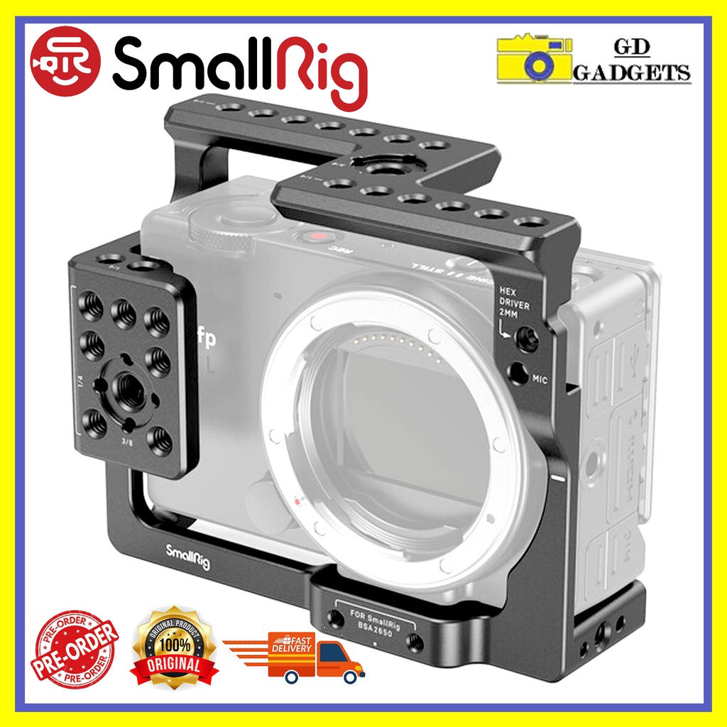 Pre-Order)SmallRig 3211 Camera Cage for Sigma fp/fp L Series