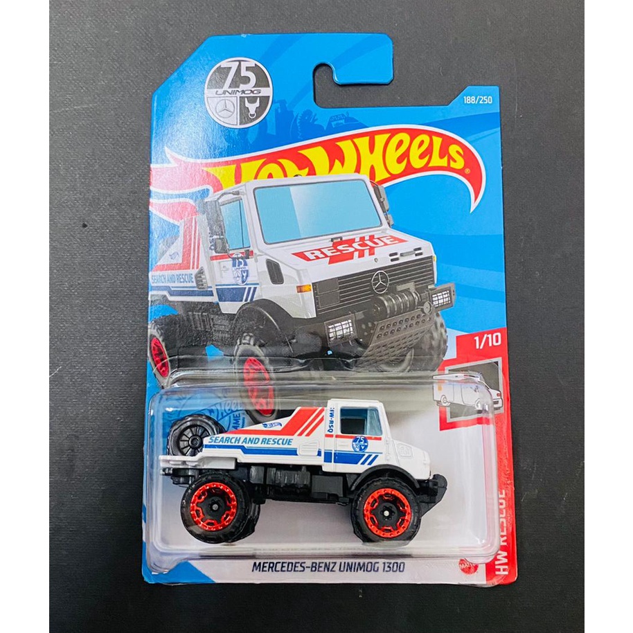 Hot wheels MERCEDES-BENZ UNIMOG 1300 | Shopee Malaysia