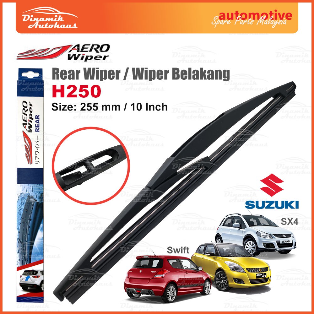 Suzuki Swift SX4 Vitara Car Windscreen Rear Wiper Belakang Size 10 ...