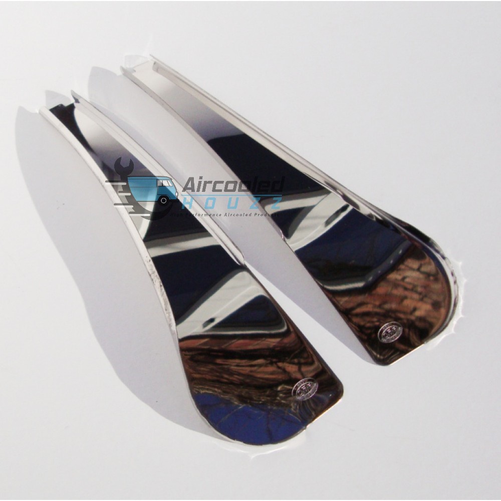 Dark Smoke Window Rain Guards Visors For Volkswagen Beetle 1998-2010 – 2-Piece Set (Left & Right)