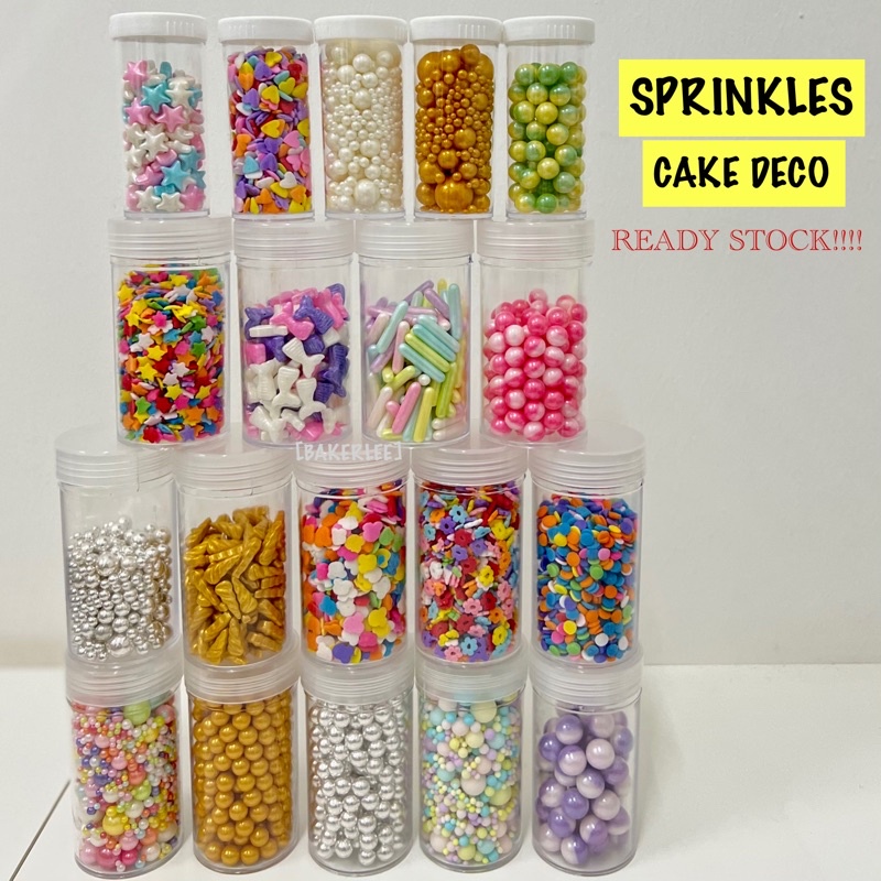 TWINKLE SPRINKLE SUGAR DECORATION TOPPER / CAKE SPRINKLE SUGAR ...