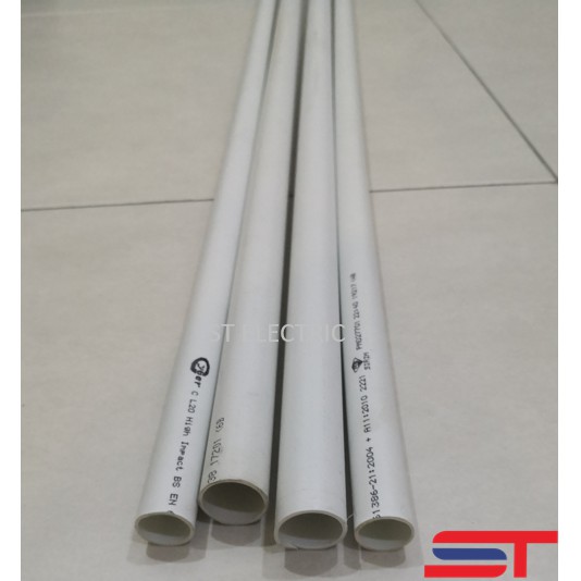 VM 9 FEET 20mm 3/4'' / 25mm 1'' PVC ELECTRICAL CONDUIT PIPE / 20mm 3/4 ...