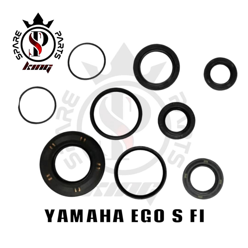 Yamaha Ego S Fi Egos Fi Overhaul Oil Seal Set Shopee Malaysia