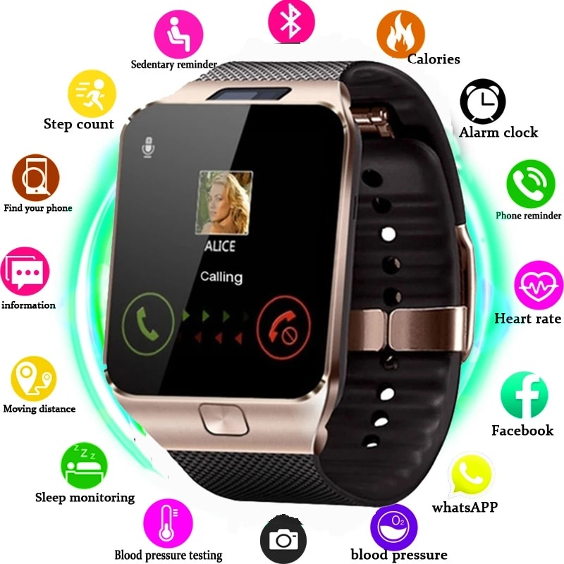 Smart Watch Men Women Sport Bluetooth-compatible Wristwatch for