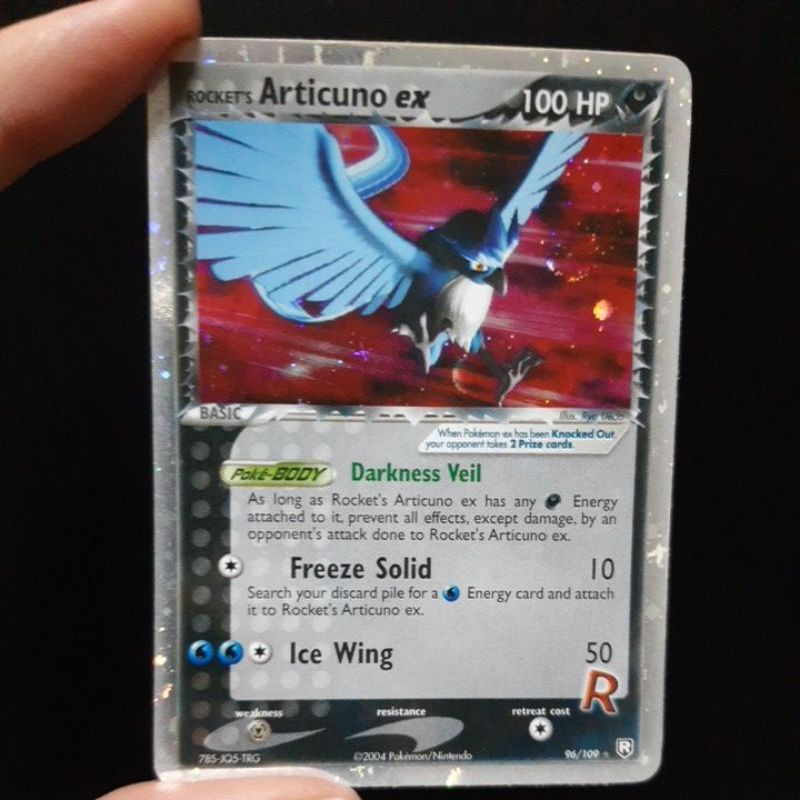 Pokemon Card TCG: Vintage Card: Rocket's Articuno EX 96/109 Condition:  Moderately Played 100% Original Pokemon Card | Shopee Malaysia