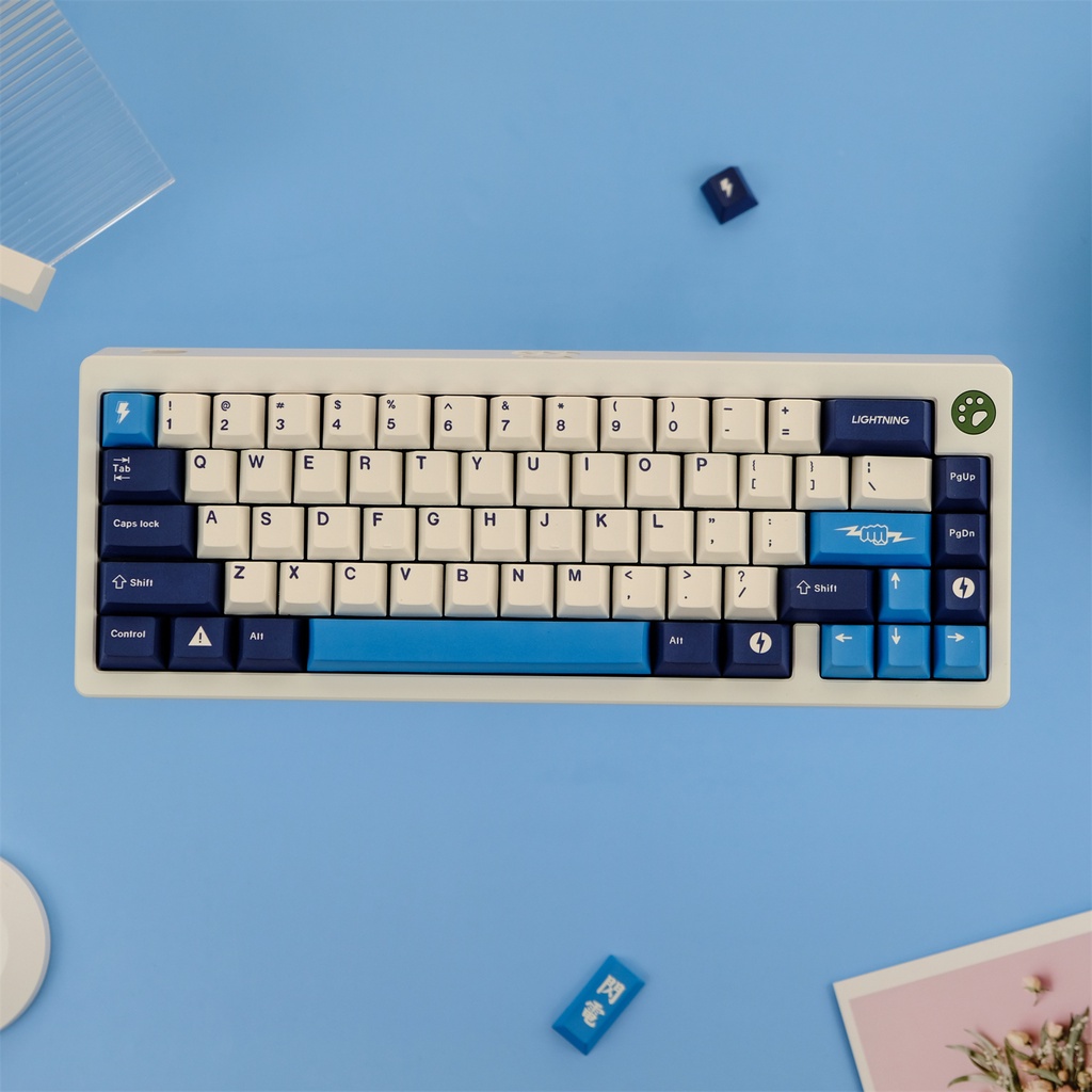 129 Keys GMK Lightning keycaps Cherry Profile PBT Dye Sublimation ...